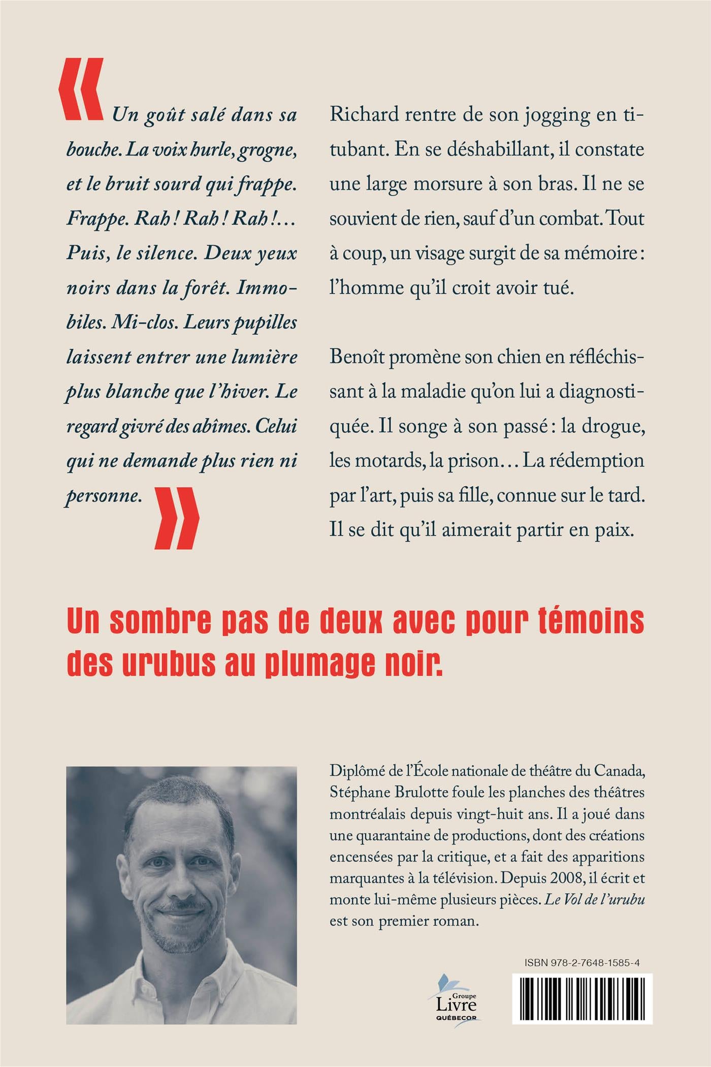 Couverture du livre de Le Vol de l'urubu - papier format