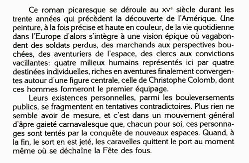 Couverture du livre de La fête des fous - papier format