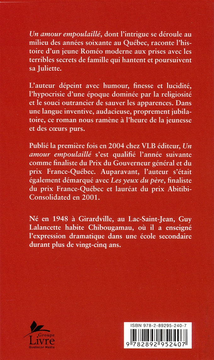 Couverture du livre de Un amour empoulaillé - papier format