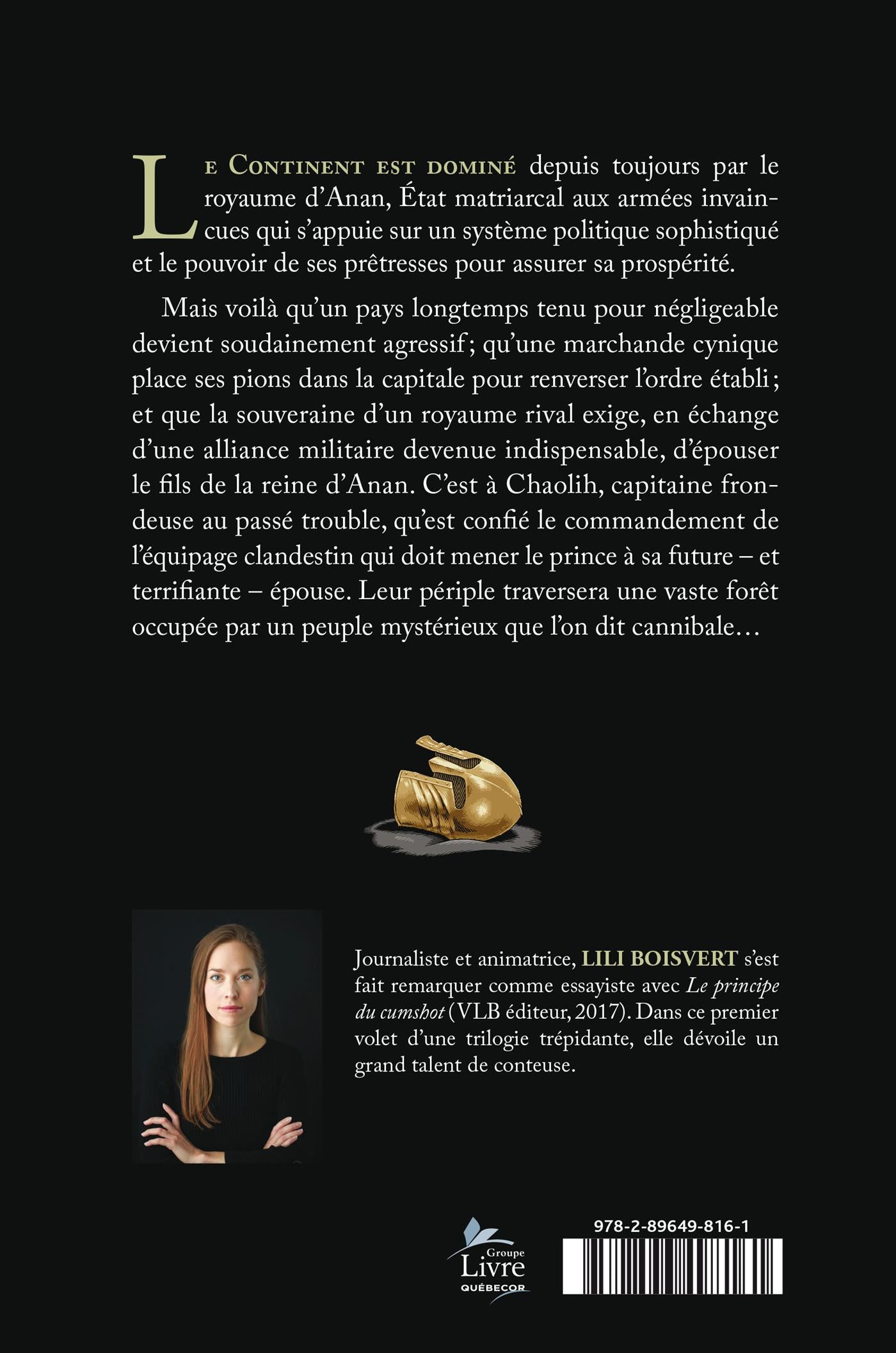Couverture du livre de Anan I - Le prince - papier format