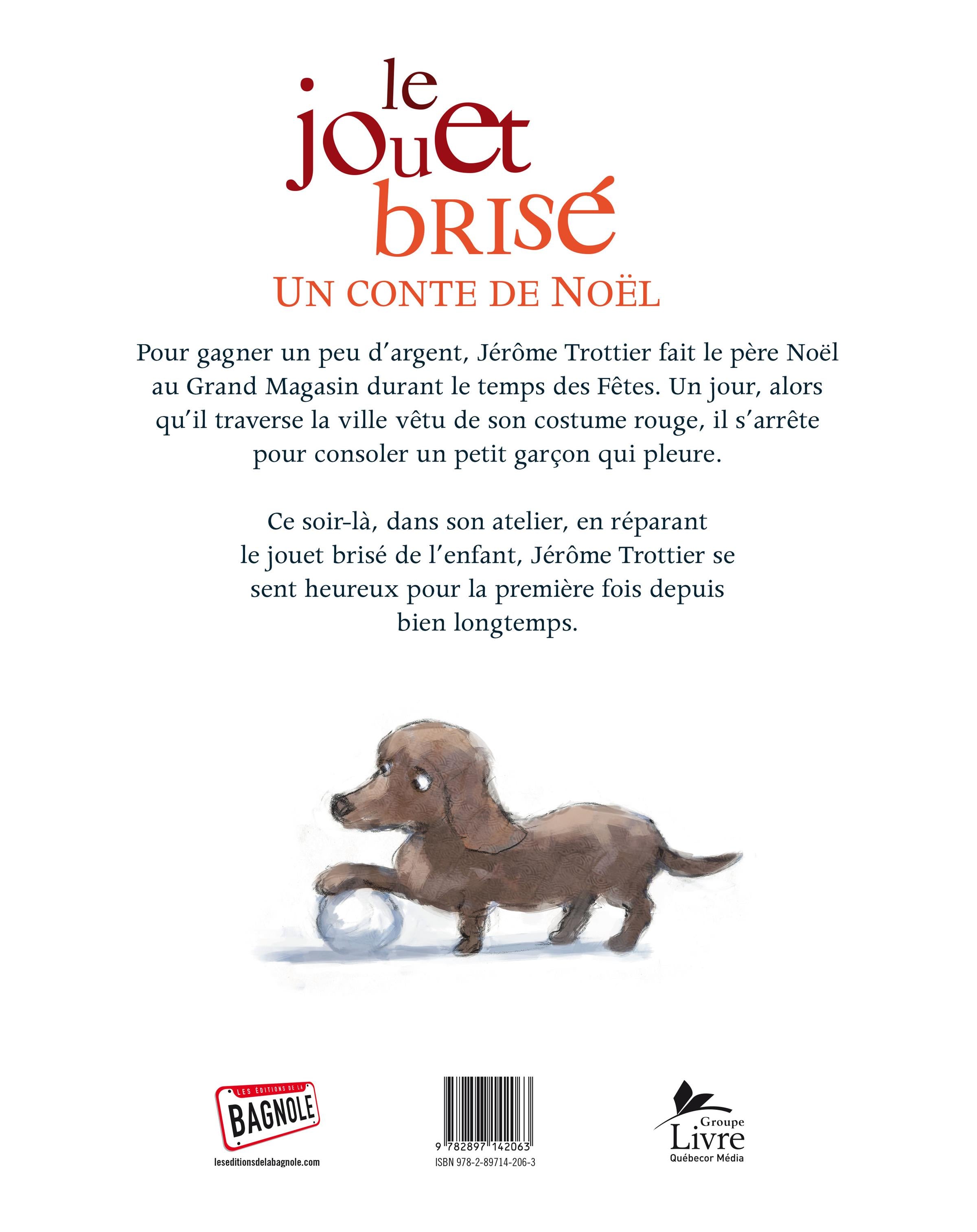 Couverture du livre de Le jouet brisé - papier format
