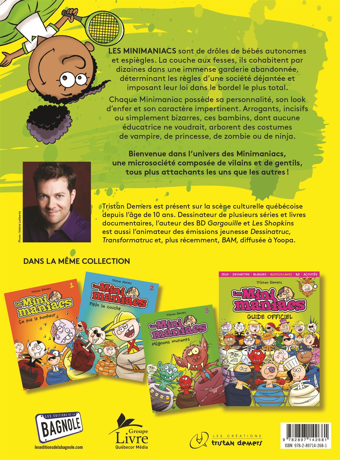 Couverture du livre de Biberonlympiques - papier format