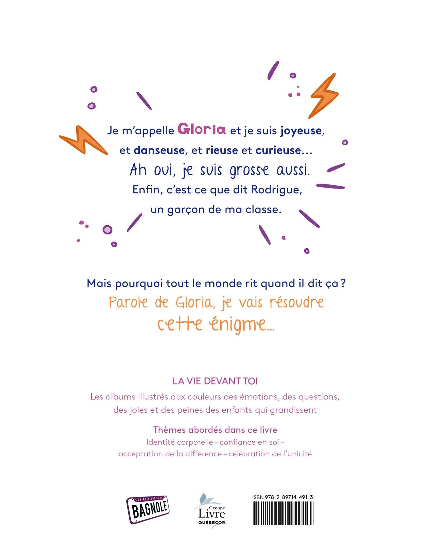 Couverture du livre de Gloria sort du moule - papier format