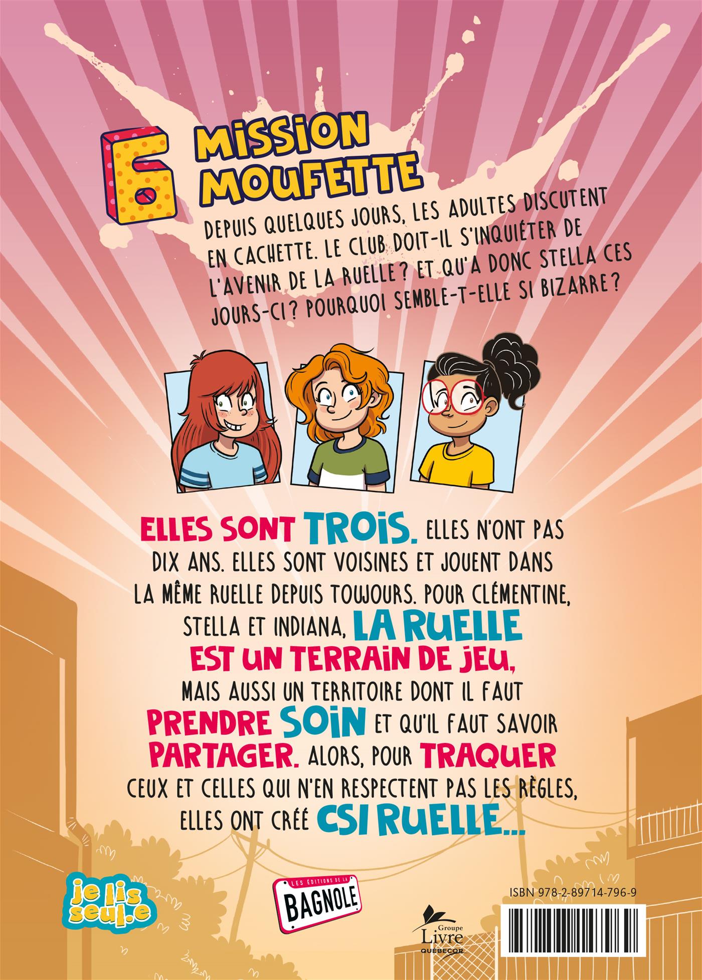 Couverture du livre de CSI Ruelle 6 - papier format