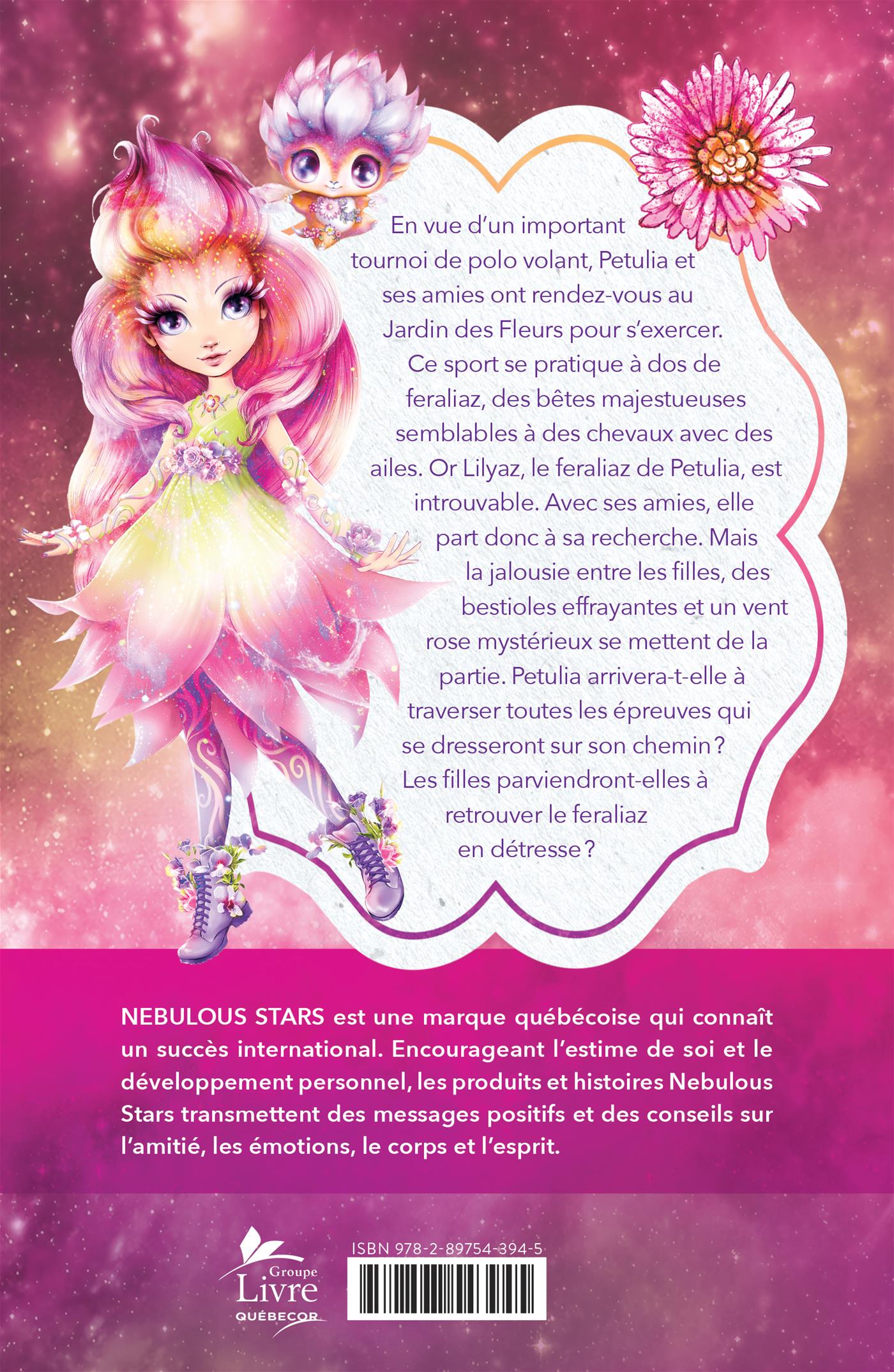 Couverture du livre de Nebulous Star - Petulia et le feraliaz égaré - papier format