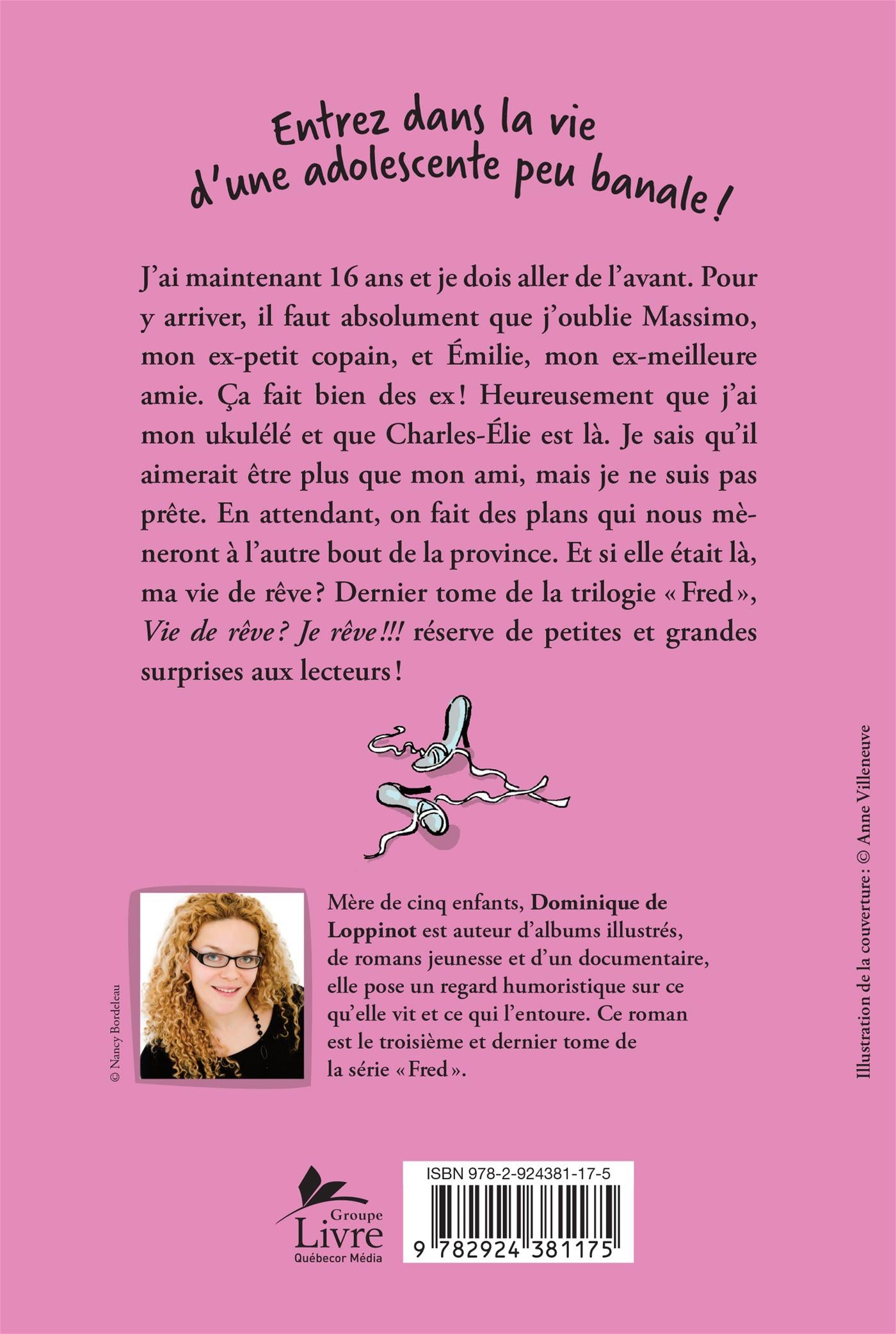 Couverture du livre de Vie de rêve? Je rêve!!! - papier format